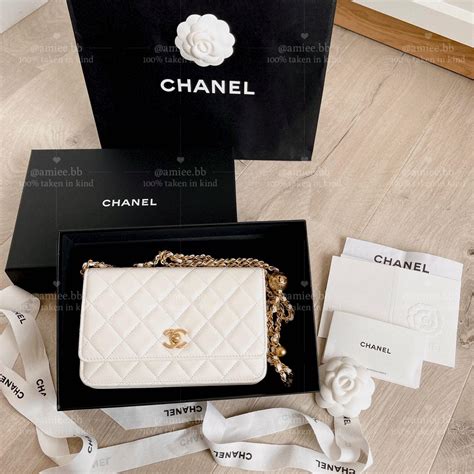 chanel pearl wallet on chain|chanel wallet on chain preis.